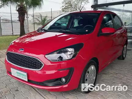 Ford KA SE PLUS 1.0 12V na cor Vermelha em Curitiba / PR - 6824145
