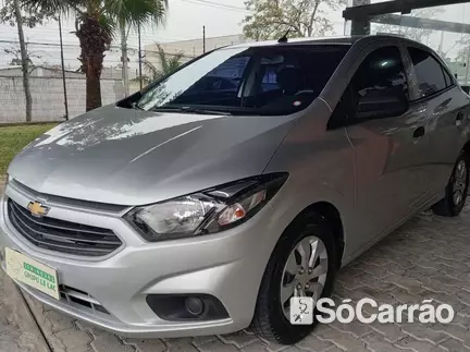 Chevrolet ONIX JOY 1.0 8V MT6 ECO na cor Prata em Curitiba / PR - 6833274
