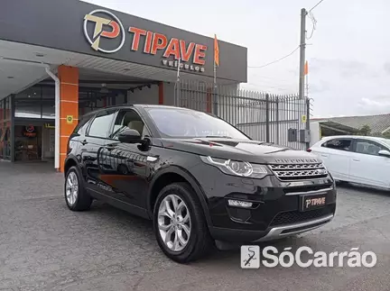 Land Rover DISCOVERY SPORT HSE 7 LUG NAC 2.0 TB-SI4 na cor Preta em Curitiba / PR - 6493493