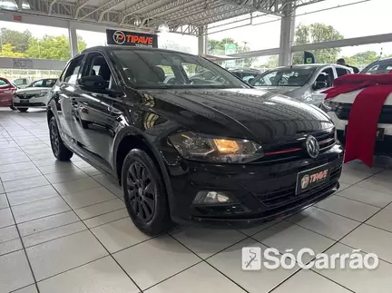 Volkswagen POLO SENSE 200 1.0 12V TSI AT6 na cor Preta em Curitiba / PR - 6695312