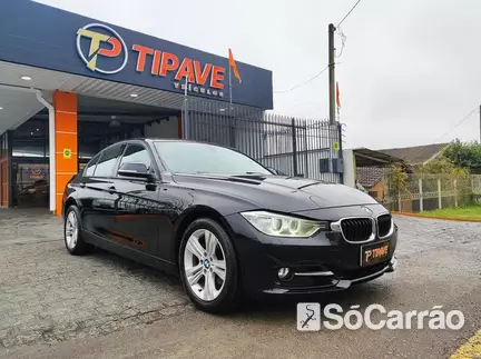 BMW 320I SPORT GP 2.0 16V TB ACTIVEFLEX na cor Preta em Curitiba / PR - 6736087