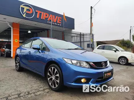 Honda CIVIC LXR 2.0 16V AT5 na cor Azul em Curitiba / PR - 6746854