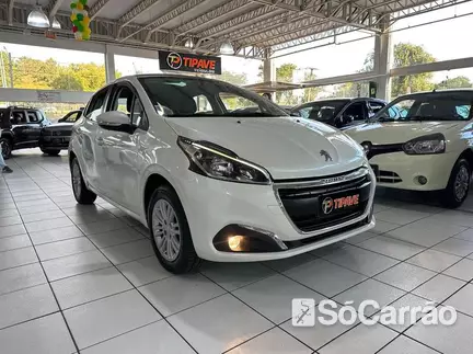 Peugeot 208 ALLURE 1.6 16V AT FLEXSTART na cor Branca em Curitiba / PR - 6771985