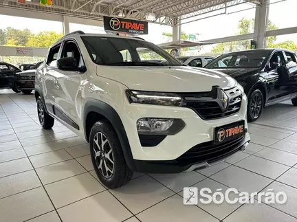 Renault KWID OUTSIDER 1.0 12V SCE na cor Branca em Curitiba / PR - 6800873