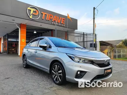 Honda CITY TOURING 1.5 CVT na cor Prata em Curitiba / PR - 6810874