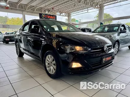 Volkswagen VIRTUS COMFORTLINE 200 1.0 12V TSI AT6 na cor Preta em Curitiba / PR - 6850483