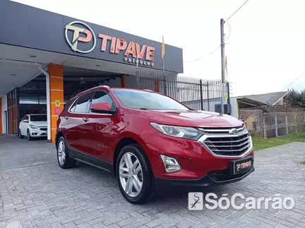 Chevrolet EQUINOX PREMIER 2.0 16V TB AT9 na cor Vermelha em Curitiba / PR - 6870402