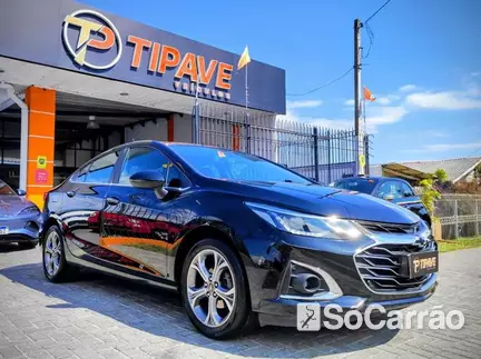Chevrolet CRUZE PREMIER 1.4 TURBO AT na cor Preta em Curitiba / PR - 6895126