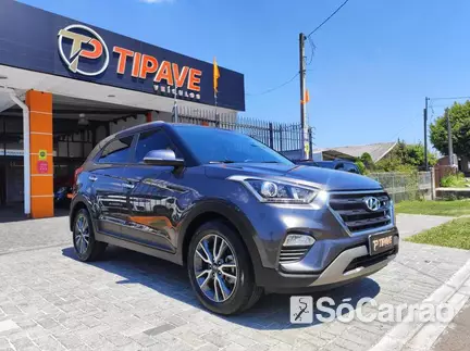 Hyundai CRETA PRESTIGE 2.0 16V AT6 na cor Cinza em Curitiba / PR - 6912691