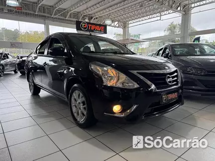 Nissan VERSA SV 1.6 16V CVT FLEXSTART na cor Preta em Curitiba / PR - 6940657