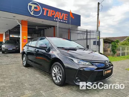 Toyota COROLLA GLI 2.0 VVT-IE 16V CVT na cor Preta em Curitiba / PR - 6940894