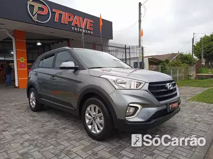 Hyundai CRETA ACTION 1.6 16V AT6 na cor Cinza em Curitiba / PR - 6945329