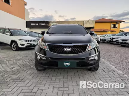 KIA SPORTAGE EX 4X2 2.0 16V AT na cor Preta em Palhoça / SC - 6683842