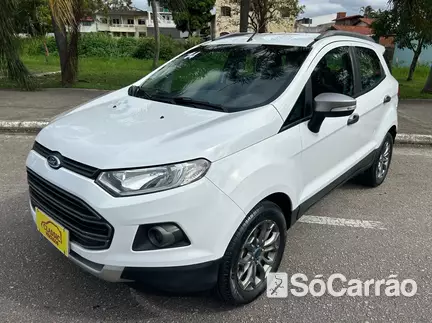 Ford NEW ECOSPORT NEW ECOSPORT FREESTYLE 1.6 16V na cor Branca em Florianópolis / SC - 6598413