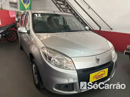 Renault SANDERO SANDERO EXPRESSION(EXPRESSION PACK) 1.0 16V HIFLEX na cor Prata em Florianópolis / SC - 6725228