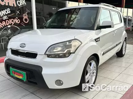 KIA SOUL EX 1.6 16V MT na cor Branca em Curitiba / PR - 6136315