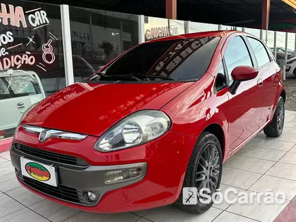 Fiat PUNTO ESSENCE 1.6 16V EVO na cor Vermelha em Curitiba / PR - 6763333