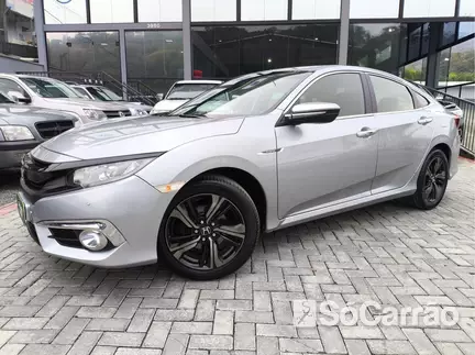 Honda CIVIC G10 SPORT 2.0 16V CVT na cor Prata em Blumenau / SC - 6729365