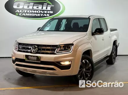 Volkswagen AMAROK CD HIGHLINE 4X4 3.0 TDI V6 258CV AT na cor Branca em Blumenau / SC - 6799625