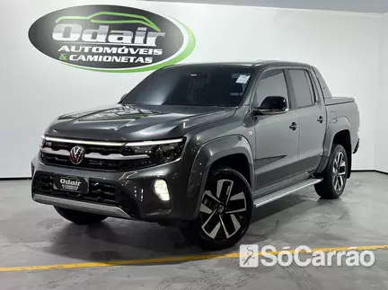 Volkswagen AMAROK CD EXTREME 4X4 3.0 TDI V6 258CV AT na cor Cinza em Blumenau / SC - 6823287