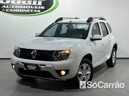 Renault DUSTER DYNAMIQUE 4X4 2.0 16V HIFLEX na cor Branca em Blumenau / SC - 6868388