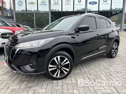 Nissan KICKS ADVANCE 1.6 16V CVT na cor Preta em Blumenau / SC - 6906140
