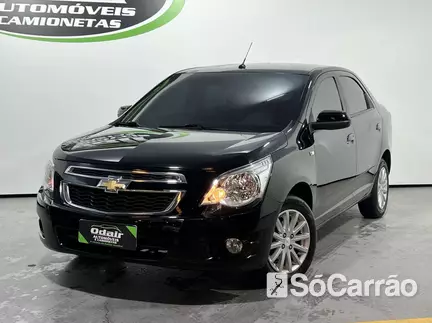 Chevrolet COBALT LT 1.8 8V AT ECONOFLEX na cor Preta em Blumenau / SC - 6934250